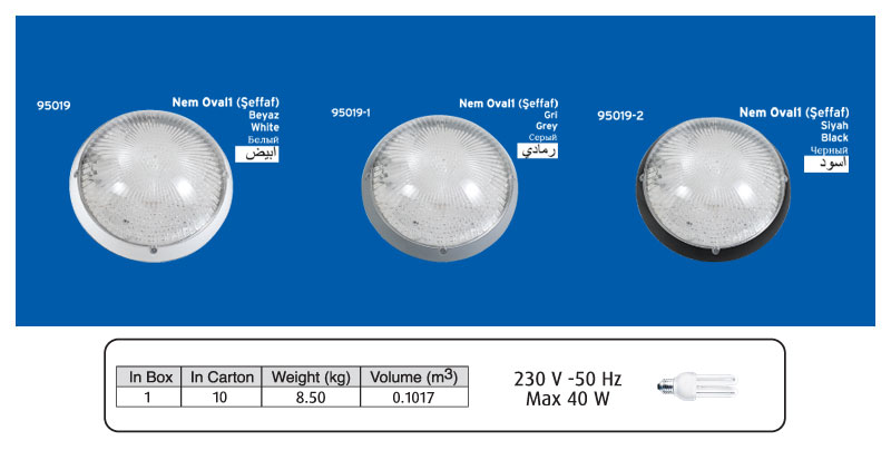 009(2) Nem Oval (Şeffaf) - Görsel 1