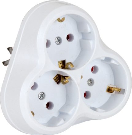 Üçlü Sıva Altı Topraklı Priz