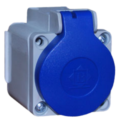 116A. Duvar Kasalı Pano Priz 1/16A. Duvar Kasalı Pano Priz - Görsel 1