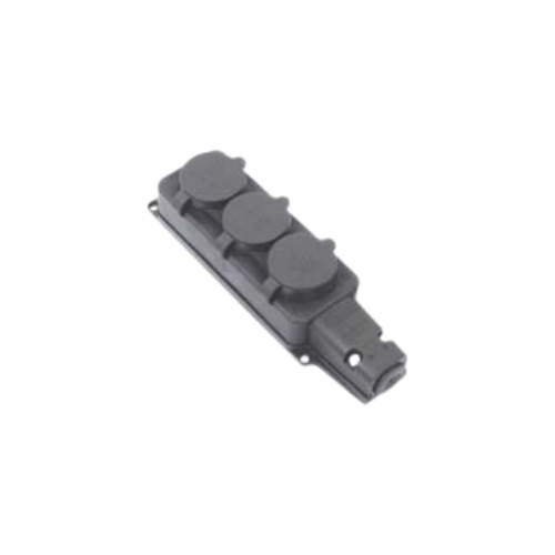 116A. Üçlü Duvar Priz 1/16A. Üçlü Duvar Priz - Görsel 1