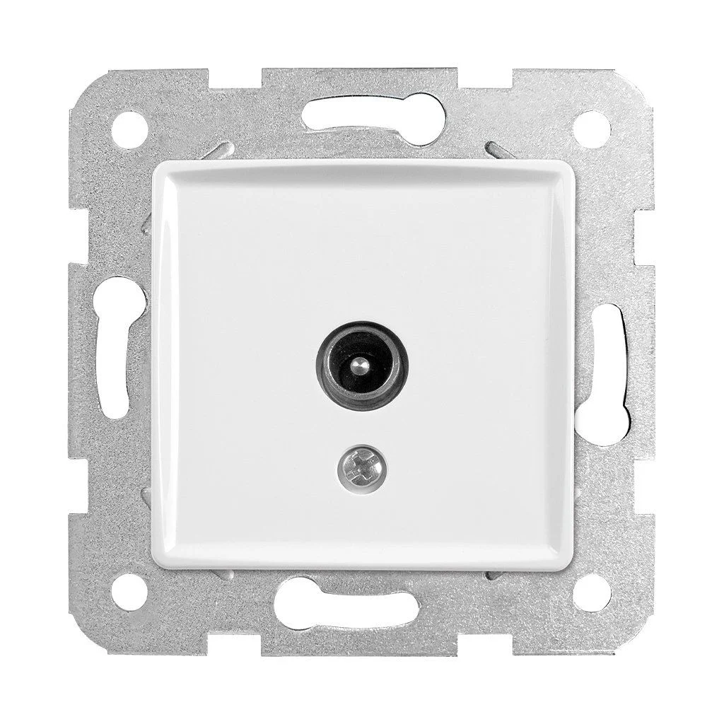 14011001037037 Viko Meridian/ Karre Krem Tv Prizi Dirençsiz (Mek+Düğ/Kap.) Çerçeve Hariç 90967249 - Görsel 1