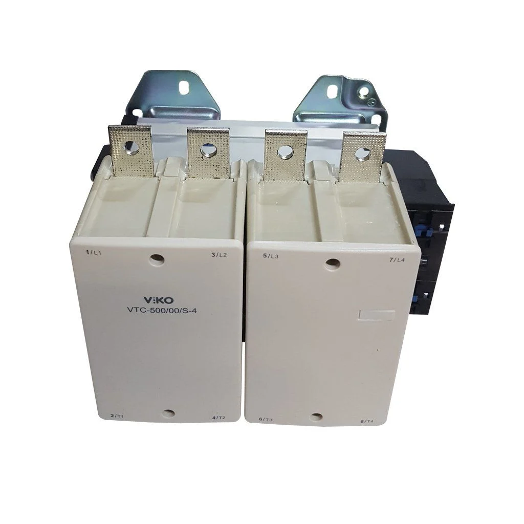 14013071018018 Viko Kontaktör Güç 230V AC 500A 4P VTC-500/00/S-4 - Görsel 1