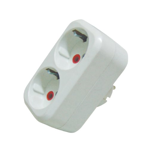 2 li Golyat Topraklı Fiş Priz 2 li Golyat Topraklı Fiş Priz - Görsel 1