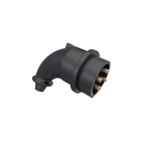 316A Kauçuk Eğik Fiş 3/16A Kauçuk Eğik Fiş - Görsel 1