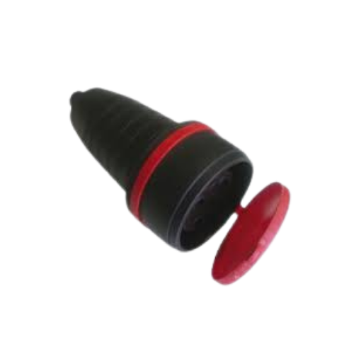 325A. Kauçuk 3 lü Grup Priz (1) 3/16A Kauçuk Uzatma Priz - Görsel 1