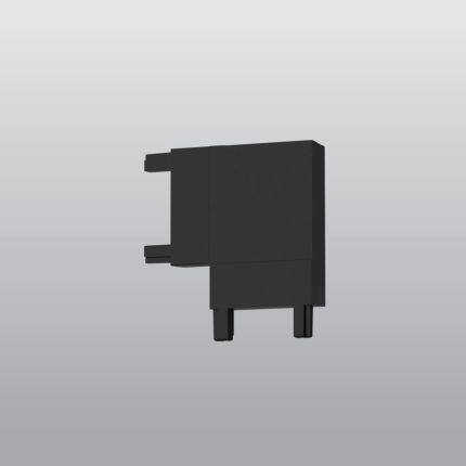 ACK Sıva Üstü 48V Slim Magnetik LED Ray 90°Yatay Bağlantı Aparatı