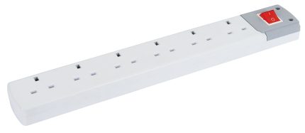 6'Lı İngiliz Anahtarlı Grup Priz