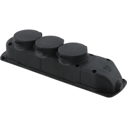 Kauçuk Üçlü Monofaze Grup Priz