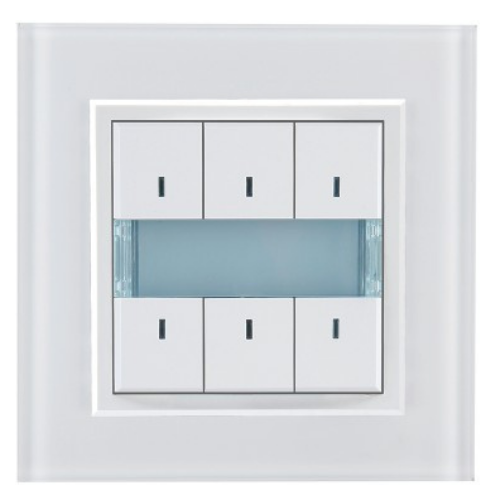 PBS Ledli Akıllı Anahtar 6 Buton PBS Ledli Akıllı Anahtar 6 Buton - Görsel 1