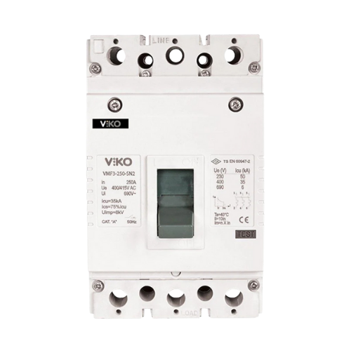 Viko Kompak Şalt Termik Ayarlı 35Ka 3X100A SN2 VMT2-100-SN2 Viko Kompak Şalt Termik Ayarlı 35Ka 3X100A SN2 VMT2-100-SN2 - Görsel 1