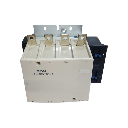 Viko Kontaktör Güç 230V AC 185A 4P VTC-18500S-4 Viko Kontaktör Güç 230V AC 185A 4P VTC-185/00/S-4 - Görsel 1