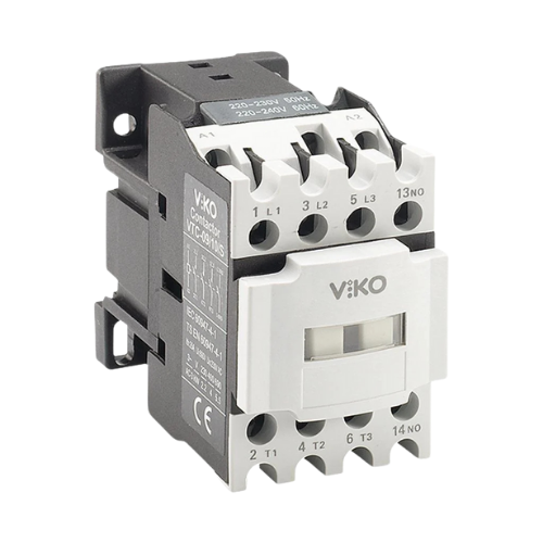 Viko Kontaktör Güç 230V AC 65A 1NO+1NC VTC-6511S Viko Kontaktör Güç 230V AC 65A 1NO+1NC VTC-65/11/S - Görsel 1