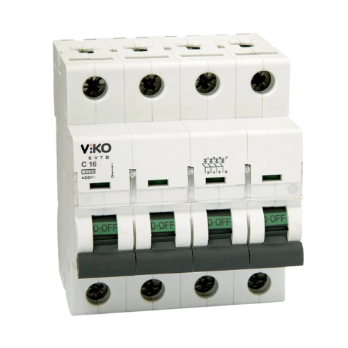 Viko Otomatik Sigorta 6 Ka C Tipi 4X80A 6VTB-4C80 Viko Otomatik Sigorta 6 Ka C Tipi 4X80A 6VTB-4C80 - Görsel 1