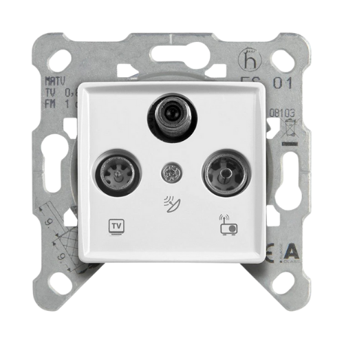 Viko Rollina Linnera Beyaz Uydu Prizi Sonlu (Sat-Tv-Rd) (Mek+DüğKap.) Çerçeve Hariç 90440041 Viko Rollina/ Linnera Beyaz Uydu Prizi Sonlu (Sat-Tv-Rd) (Mek+Düğ/Kap.) Çerçeve Hariç 90440041 - Görsel 1