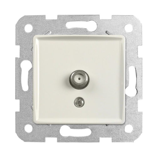 Viko Rollina Linnera Krem Uydu Prizi F Konnektörlü Geçişli 10Db (Mek+DüğKap.) Çerçeve Hariç 90441097 Viko Rollina/ Linnera Krem Uydu Prizi F Konnektörlü Geçişli 10Db (Mek+Düğ/Kap.) Çerçeve Hariç 90441097 - Görsel 1