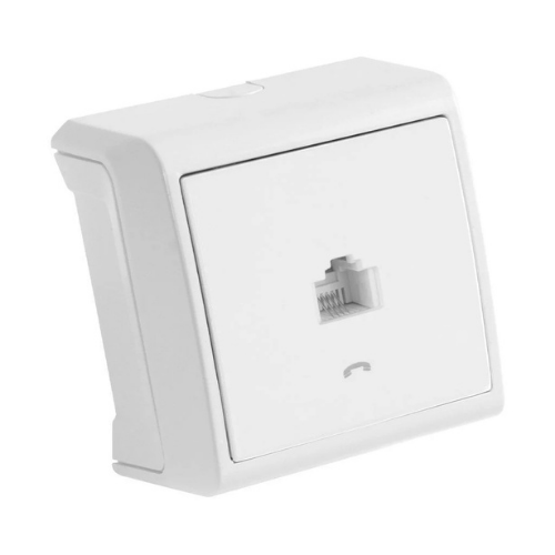 Viko Vera Beyaz Nümeris Telefon Prizi (Rj11) 90681013 Viko Vera Beyaz Nümeris Telefon Prizi (Rj11) 90681013 - Görsel 1