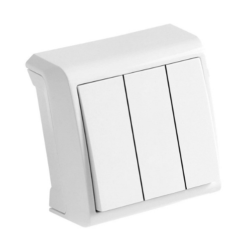 Viko Vera Beyaz Üçlü Anahtar 90681068 Viko Vera Beyaz Üçlü Anahtar 90681068 - Görsel 1