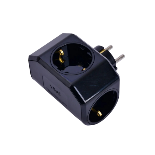 Viko Yonca Plus Siyah Üçlü Topraklı Priz 90303004 Viko Yonca Plus Siyah Üçlü Topraklı Priz 90303004 - Görsel 1