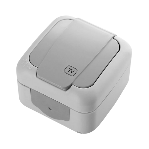 Viko4 Viko Palmiye Gri Tv Prizi Geçişli 12Db 90555560 - Görsel 1