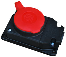 3/25A. Kauçuk Duvar Priz