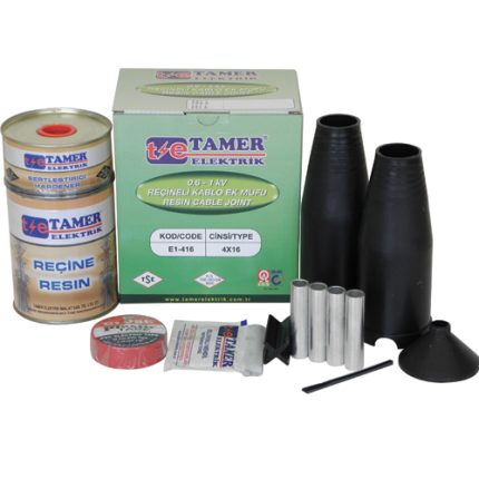 3 x 240 + 120 Reçineli Ek Muf