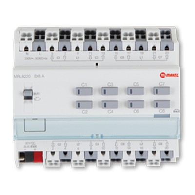 Roller Aktüatör, 8 kanal 230V