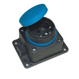 1/16A. Monofaze Kauçuk Duvar Priz