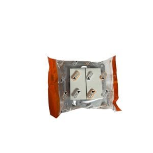 VİKO Karre Komütatör Anahtar Beyaz Mekanizma ve İkili Kapak