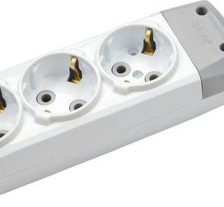 DE-PA 3'lü Topraklı Grup Priz Klemensli - 930100