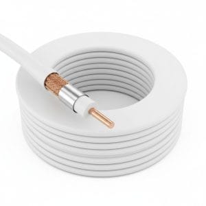 RG6U4 Uydu Kablosu %100 Bakır Anten ve Kamera Kablosu