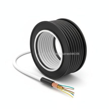 4+1 CCTV Kamera Kablosu Sesli Bakır Enerjisanelektrik