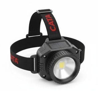 Cata CT-9123 Poyraz Solar Şarjlı LED Kafa Lambası 5W 6400K