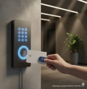 RFID Şifreli Kapı Kilidi Geçiş Kontrol Paneli