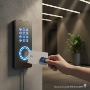 RFID Şifreli Kapı Kilidi Geçiş Kontrol Paneli