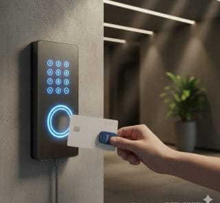 RFID Şifreli Kapı Kilidi Geçiş Kontrol Paneli