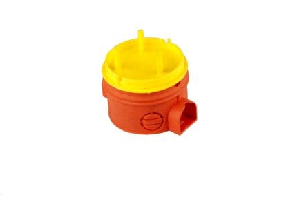 Çet-San PK.0639 Halogen-Free Kapaklı Geçmeli Kasa Turuncu