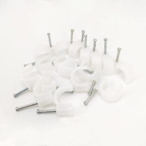 DE-PA Çivili Kroşe 1-2-3 No Beyaz 100lü Paket Enerjisan Elektrik