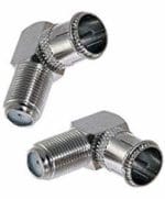 F Konnektör L Tipi 90 Derece Açılı Anten Aparatı