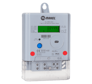 Makel Monofaze Elektronik Elektrik Sayacı