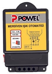 Çet-San ÇPM.1958 Merdiven Işık Otomatiği Zaman Ayarlı