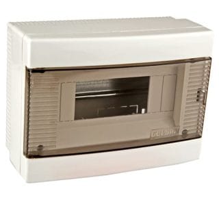 Çet-San WK.0509 9'lu Sıva Üstü W. Otomat Kutusu Klemensli