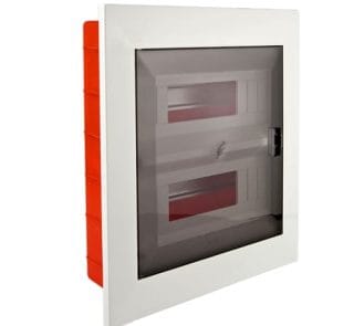 Çet-San WK.0547 24'lü Sıva Altı Düz Kapak W. Otomat Kutusu