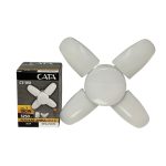 Katlanabilir kanatlı tasarımıyla geniş alan aydınlatması sağlayan Cata CT-1151 pervane LED ampul.