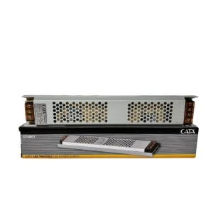 Şerit LED ve aydınlatma sistemleri için yüksek performanslı Cata 21 Amper LED trafosu (güç kaynağı).