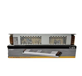 Şerit LED ve aydınlatma sistemleri için yüksek performanslı Cata 21 Amper LED trafosu (güç kaynağı).
