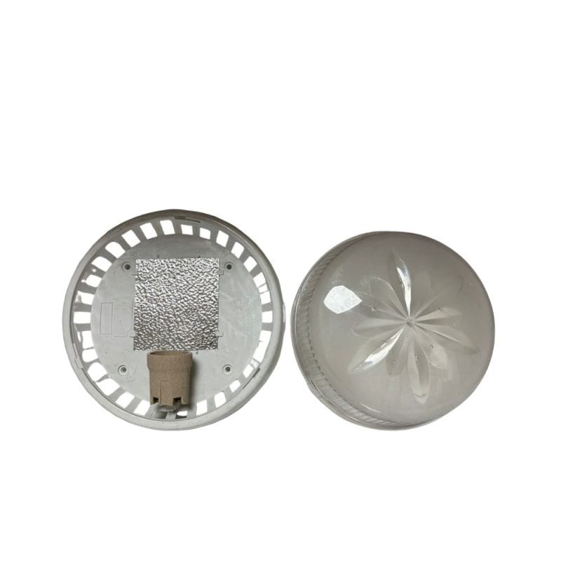 Banyo, balkon ve koridor kullanımı için ideal, modern tavan glop lamba modeli.